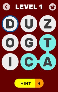 Word Search Crossword Puzzle - Screenshot 1