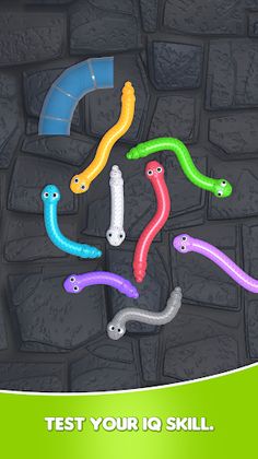 Snake Tangle Knot : Worm Zone - Screenshot 2