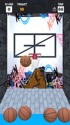 Crazy basketball - Screenshot 1