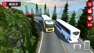 Hill Station Bus Driving Game - Screenshot 1