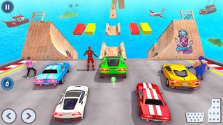 Superhero MegaRamp GT Car Game - Screenshot 1