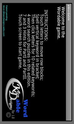 aWordable - Screenshot 1