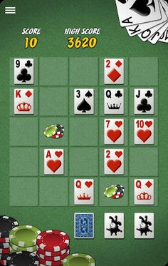 Super Poker Squares Free - Screenshot 1
