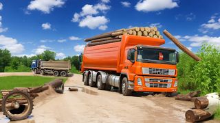 Offroad Cargo Truck Drive 2023 - Screenshot 1