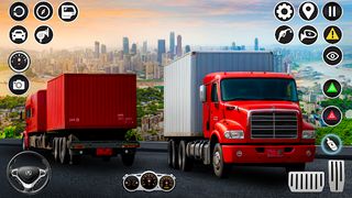 American Truck Driving Games - Screenshot 1