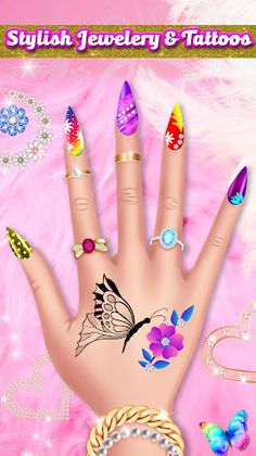 Nail Art Acrylic: Salon Games - Screenshot 3