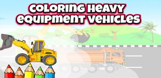 coloring construction vehicles - Screenshot 1