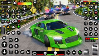Police Thief Chase Car Games - Screenshot 1
