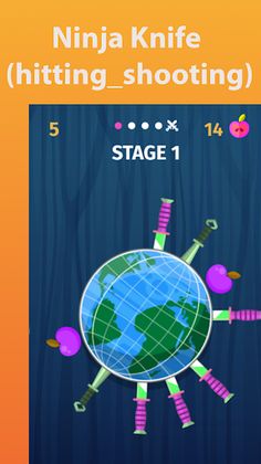 Ninja Knife (hitting_shooting) - Screenshot 3