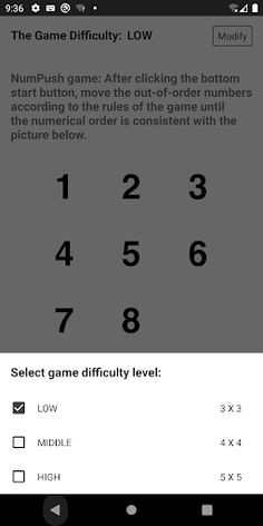 Num Push - Screenshot 2
