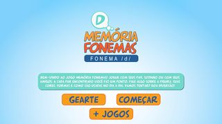 Memória Fonema / d / - Screenshot 2