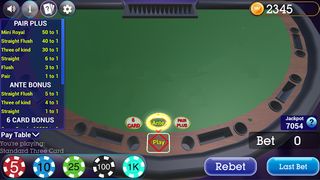 Three Card Poker Texas Holdem - Screenshot 2