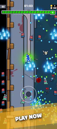 Blue Monster: Survival - Screenshot 1