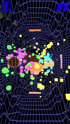 Retro Defender - defend your W - Screenshot 1