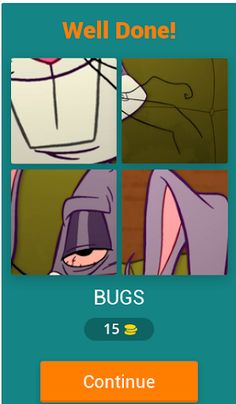 LunnyTunes Quiz: 4 Pics Game - Screenshot 2