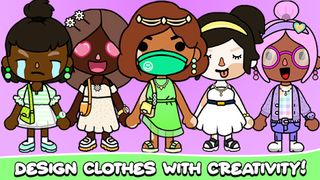 Toca World Paper Doll - Screenshot 1