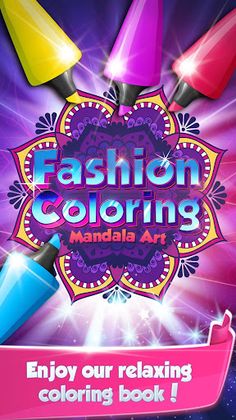 Mandala Art: Fashion Coloring  - Screenshot 1