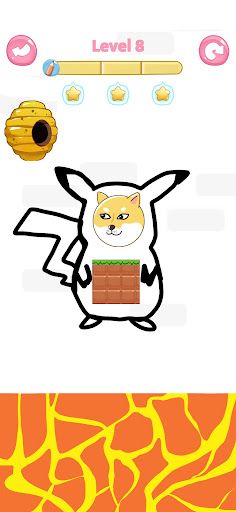 Bee Dog: Draw 2 Save - Screenshot 1