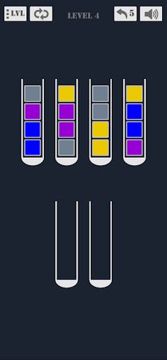 Sort Colored Squares - Screenshot 2