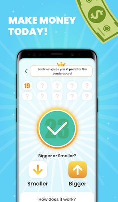 Earn money Givvy Higher Lower - Screenshot 2