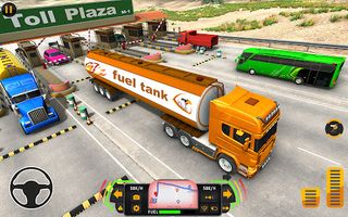 Oil Tanker Driving Truck Games - Screenshot 2