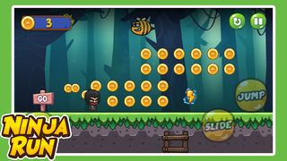 Shooting Ninja Running:  Games - Screenshot 1