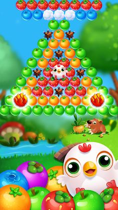 Chicken pop - Fruit bubble - Screenshot 3