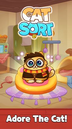 Cat Sort Puzzle: Cute Pet Game - Screenshot 1