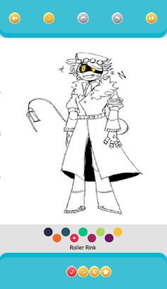 Murder Drones Coloring Book - Screenshot 3