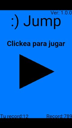 BloqueAzul Jump (Viejo) - Screenshot 1