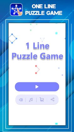 1LINE Stroke Puzzle - Screenshot 1