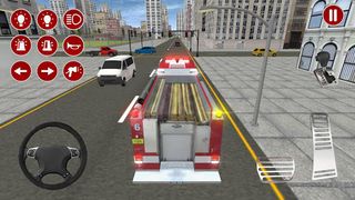 Fire Truck Driving Simulator - Screenshot 1