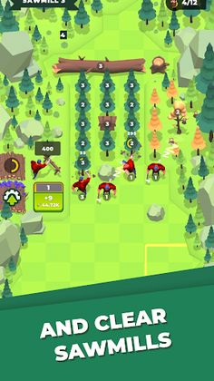 Lumberjack Merge - Screenshot 4