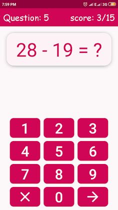 Math Game - Screenshot 3