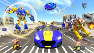 Wild Tiger Robot: Car Games - Screenshot 3