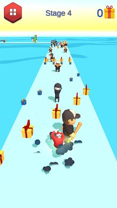 Santa Claus Run - Screenshot 2