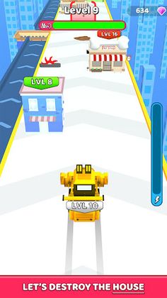 Bulldozer Digger Run - Screenshot 1