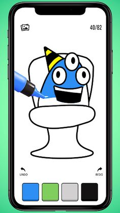 Toilet Monster Coloring Master - Screenshot 1