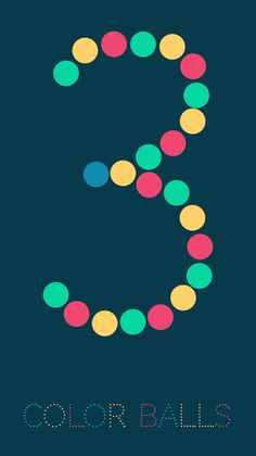 3 Color Balls - Screenshot 1