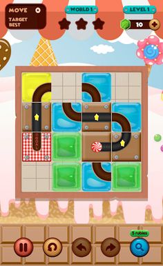 Roll the Sweet Candy Ball - Screenshot 2