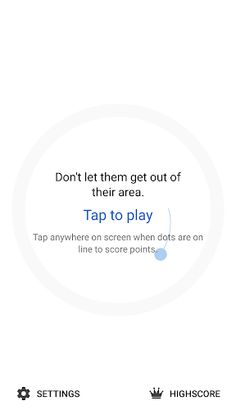 Tap holds back - Screenshot 1