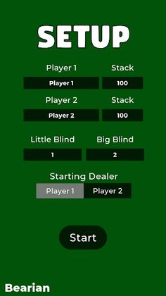 Heads Up Poker - Screenshot 2
