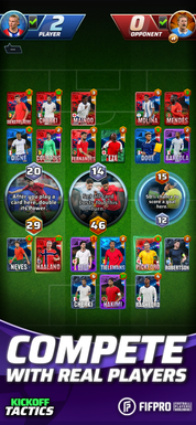 Kickoff Tactics: Football CCG - Screenshot 1