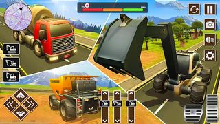 Construction Excavator Sim 3D - Screenshot 1