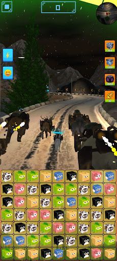 Animals match 3 Racing - Screenshot 3