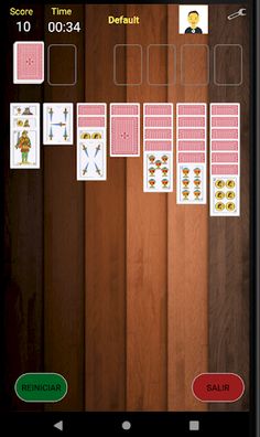 Solitaire Spanish cards - Screenshot 1