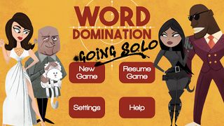 Word Domination: Going Solo - Screenshot 1