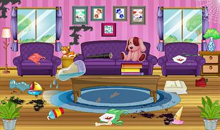 My Girl Mansion Cleaning Games - Screenshot 1