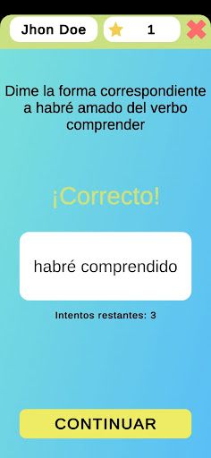 Conjuguemos - Screenshot 1
