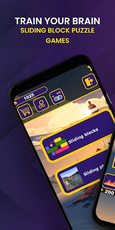 Sliding Puzzle: mental games - Screenshot 1